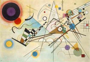 "Composition VIII" de Wassily Kandinsky. Obtenido de http://www.ibiblio.org/wm/paint/auth/kandinsky/ 