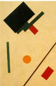 "Suprematist Composition" de Casimir Malevich. Obtenido de http://www.ibiblio.org/wm/paint/auth/malevich/sup/