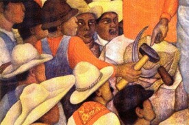 "El agitador", Diego Rivera (http://www.profesorenlinea.cl/artes/muralismo.htm)